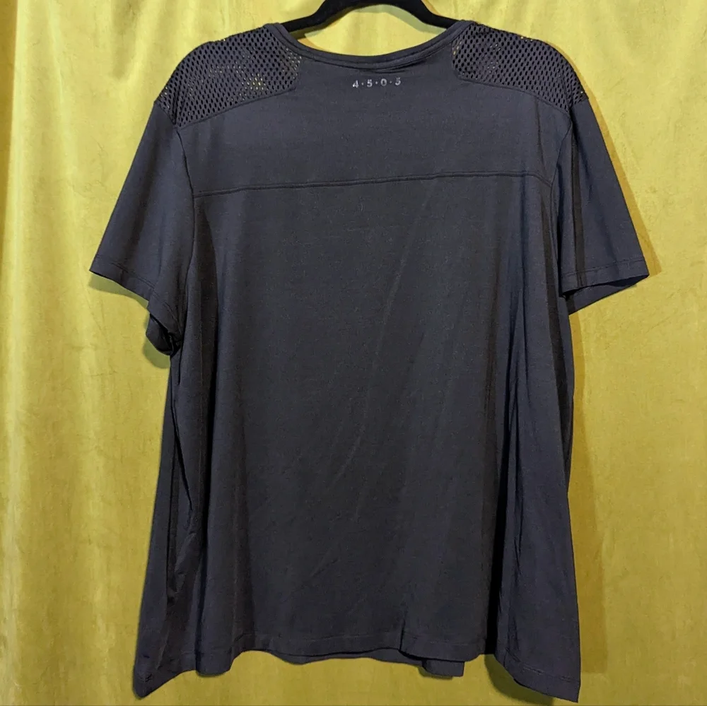 NWT ASOS Curve Fishnet Performance Top - Picture 3 of 4